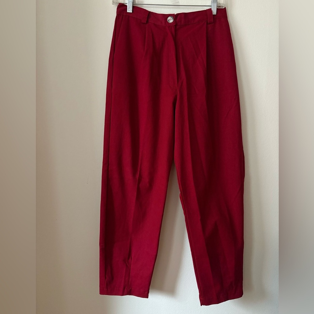 New Women’s Red Pants